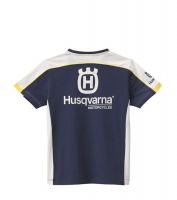 T-shirt uomo logo Husqvarna Team Tee